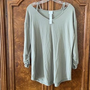 LAST CHANCE•Zenergy by Chico’s• Cutout Athleisure Tunic